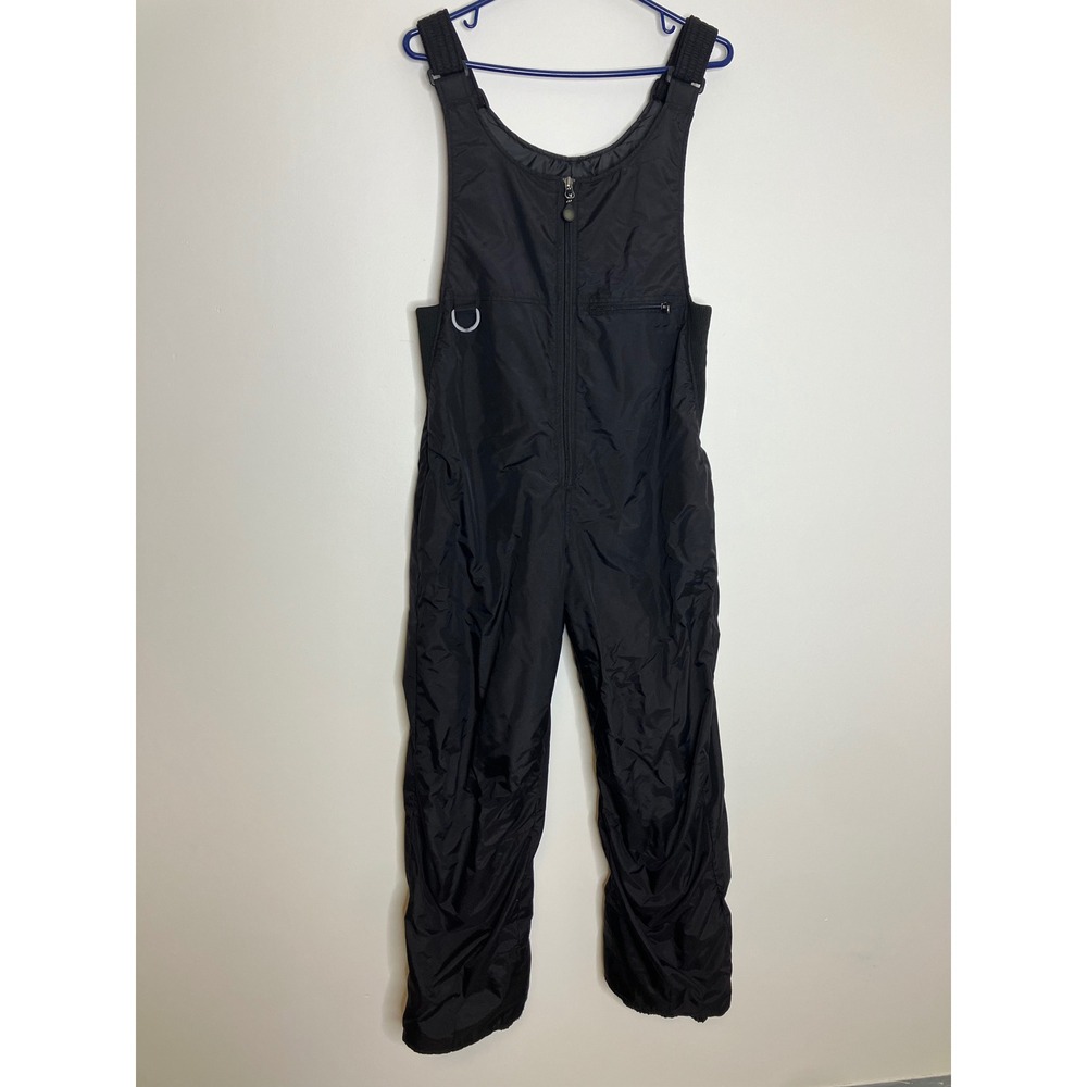 Rawik Snow Bibs Kids XL Black Excellent Insulated Ski Overalls 7508A